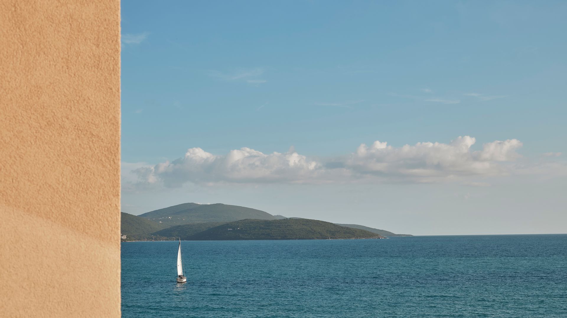 A Sailboat On The Water